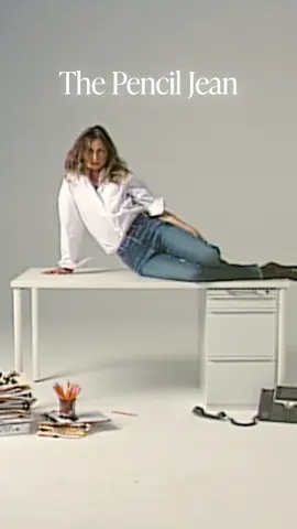 Look sharp. The Pencil Jean (for school, work or play).