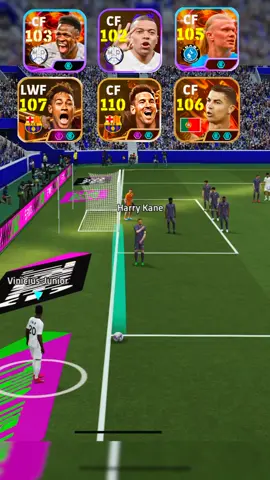 messi vs ronaldo kick challenge #efootball #ronaldo #ronaldo #messi #messi