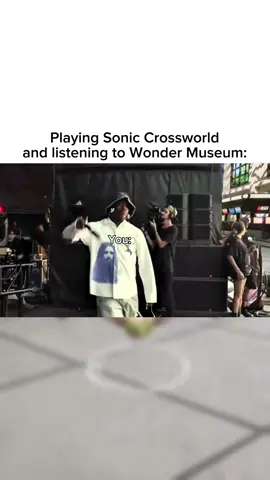 We’re wondering the museum with this one 🗣️🔥 #soniccrossworlds #sonic #sega #videogamemusic #sonicgames 