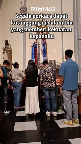 🙏😇 #katolikku_keren #katolikindonesia #ekaristi #katedraljakarta #katolikagamaku 