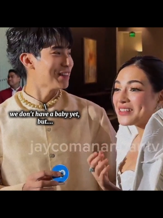 Brent: We don't have a baby yet, but....*kinilig* Mika: Wala po kaming baby pa YET & PA so may plano?🤭 Couple of the Night ang atake na naman nila😭 lahat ng networks ininterview sila -that's my parents! @Mahika @brent manalo  #mikbrent #breka #mikasalamanca #brentymanalo #mikbrentupdatetoday 