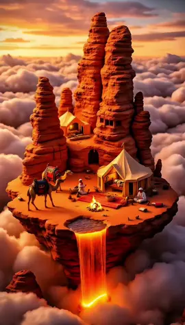 🐪🌄🏜️🧣🇯🇴 🌬️ If you could pause time on one island, where would you choose to stay? We’ll create it for you. 🌎 #travel #relaxingvideos #calm #mindset #jordan 
