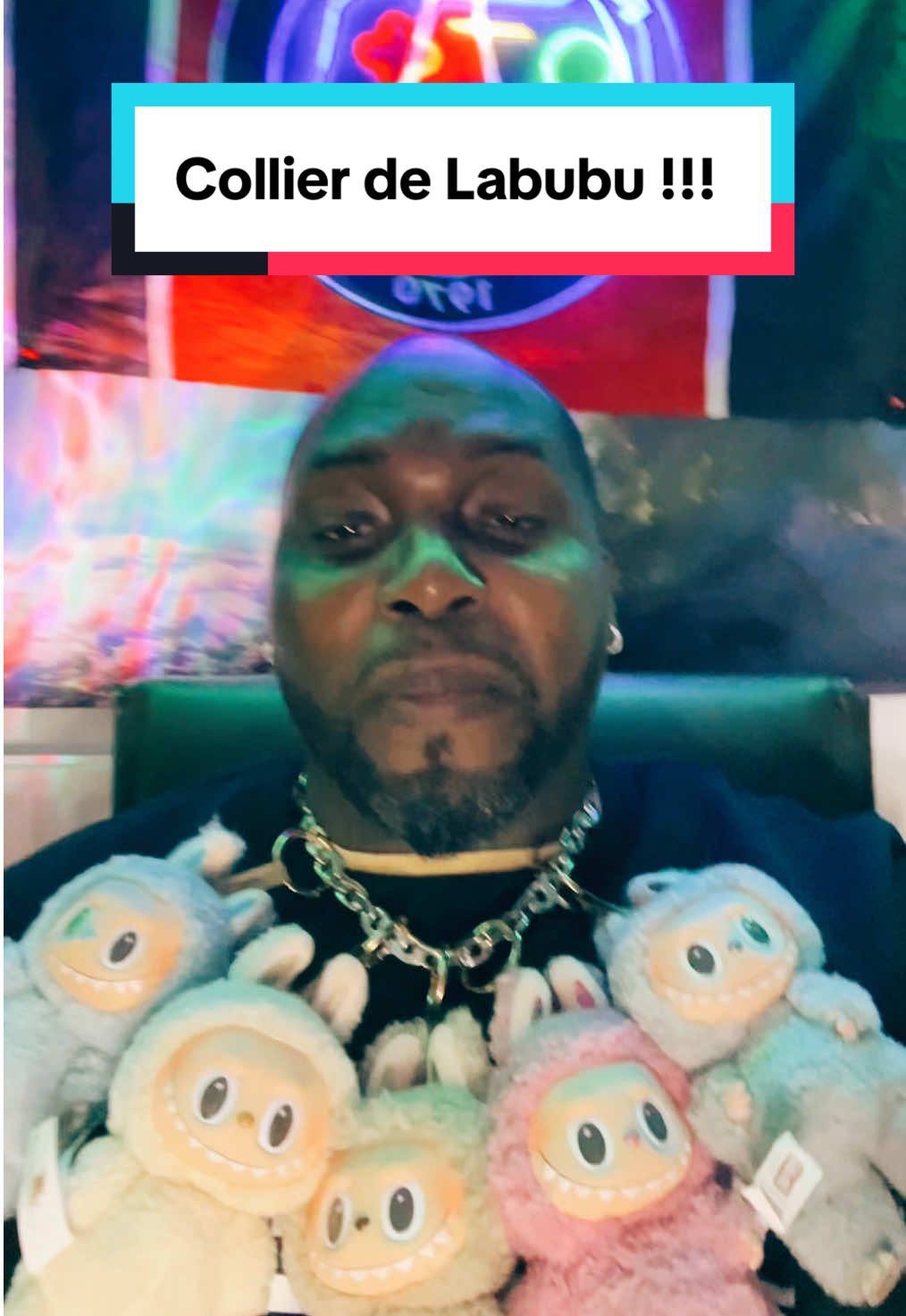 Collier de Labubu !!! #cortexpyramides #labubu #popmart #pourtoi #viralvideos 