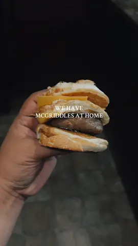 We have McGriddles at home 🙂‍↕️🤏🏾 #mcgriddle #breakfast #breakfastideas 