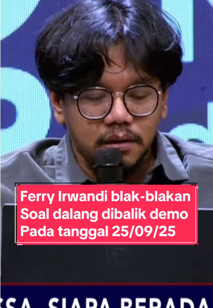Dalang dibalik demo 25 Agustus 2025 di kulitin sama Bang Ferry Irwandi 😭😂#foryou #fyp #ferryirwandi #buzzer #fufufafa 