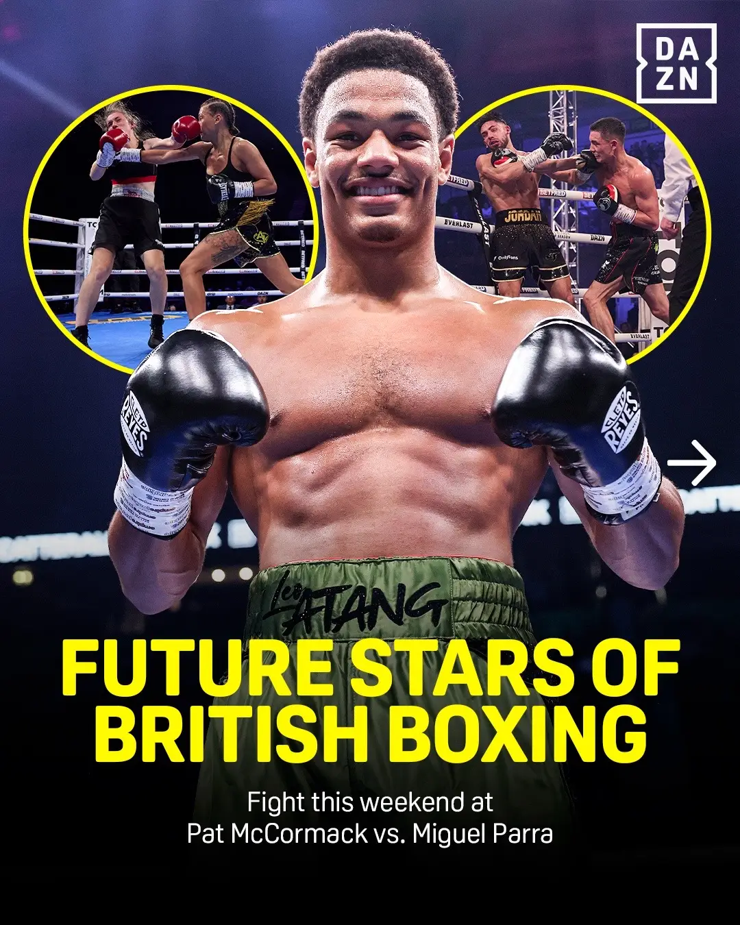 Watch out for some of boxing's future stars who will be fighting this weekend 👀✨🥊 #McCormackParra | Saturday | Live on DAZN #boxing #fight #mma #combatsports 