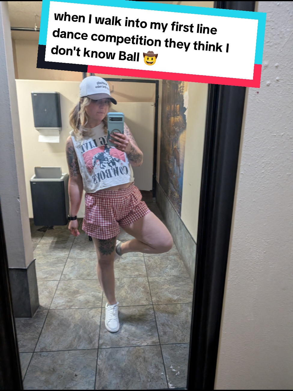 I live for the competition but the community was my love 💞 #iknowball #linedancersoftiktok #countrygirl 