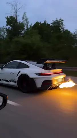 Flame on… 🤯 S4T STAGE 2 Porsche 992 GT3 RS w/ our ECU Calibration + exhaust! #stage4tuning #porsche #gt3rs #cars #foryoupage 