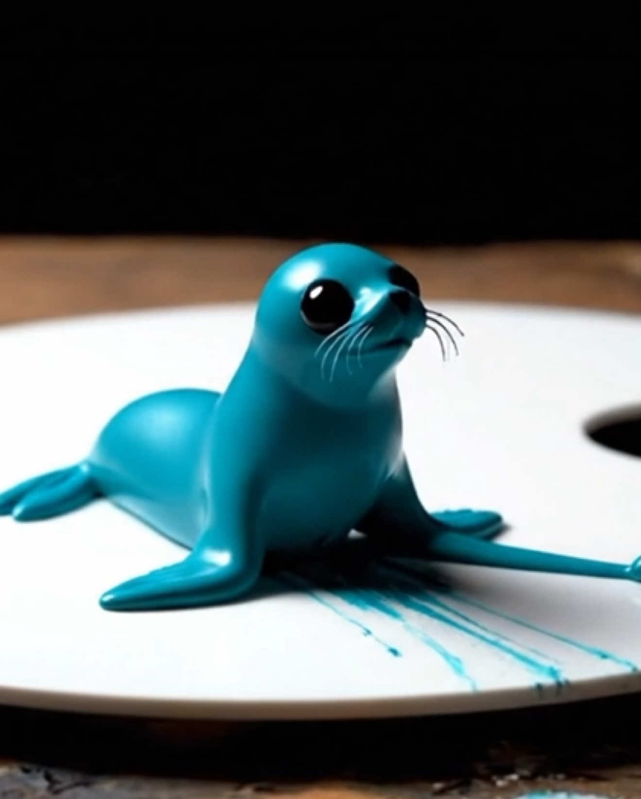 Last one is too cute 😅 #asmr #aiasmr #oddlysatisfying #painting #babyanimals 