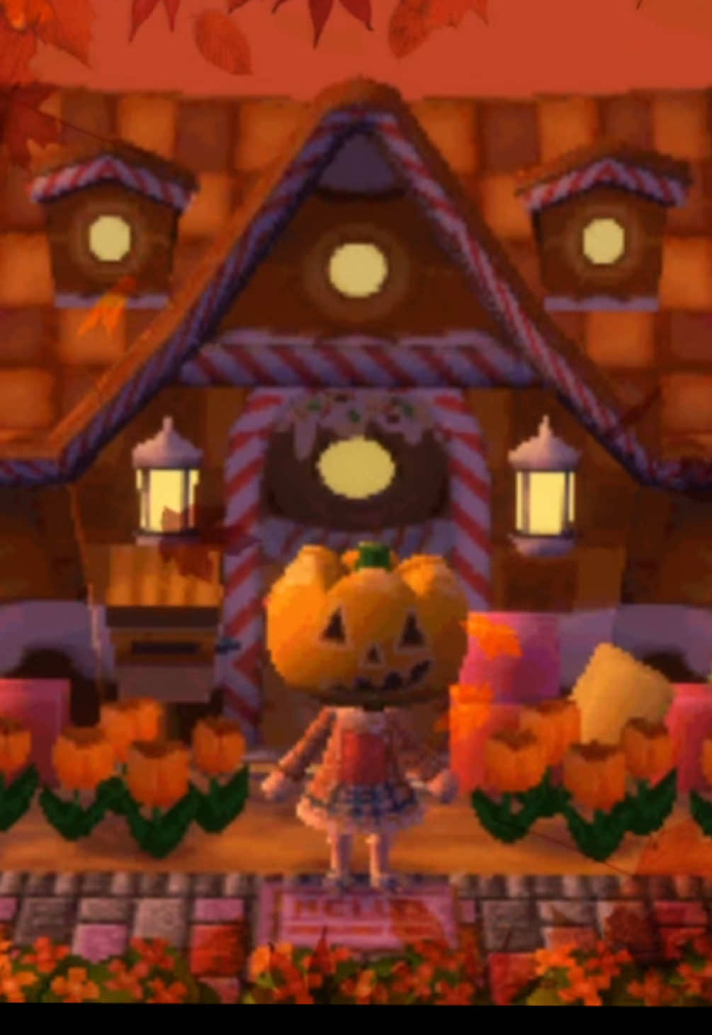 🍁🍂 september is finally here 🎃 thinking abt picking up animal crossing again since the fall seasons in game are my favorite // #animalcrossing #acnl #nostalgia #fyp #gif 