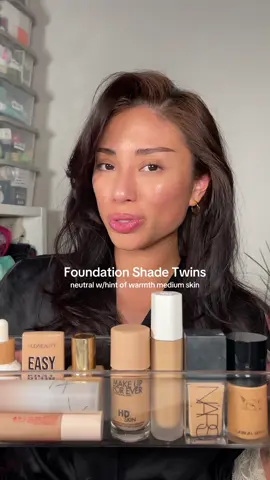 foundation shade twins wya #foundation #makeupbase #makeup @Armani beauty @NARS Cosmetics @hudabeautyshop @Fenty Beauty @Estée Lauder @makeupforever 