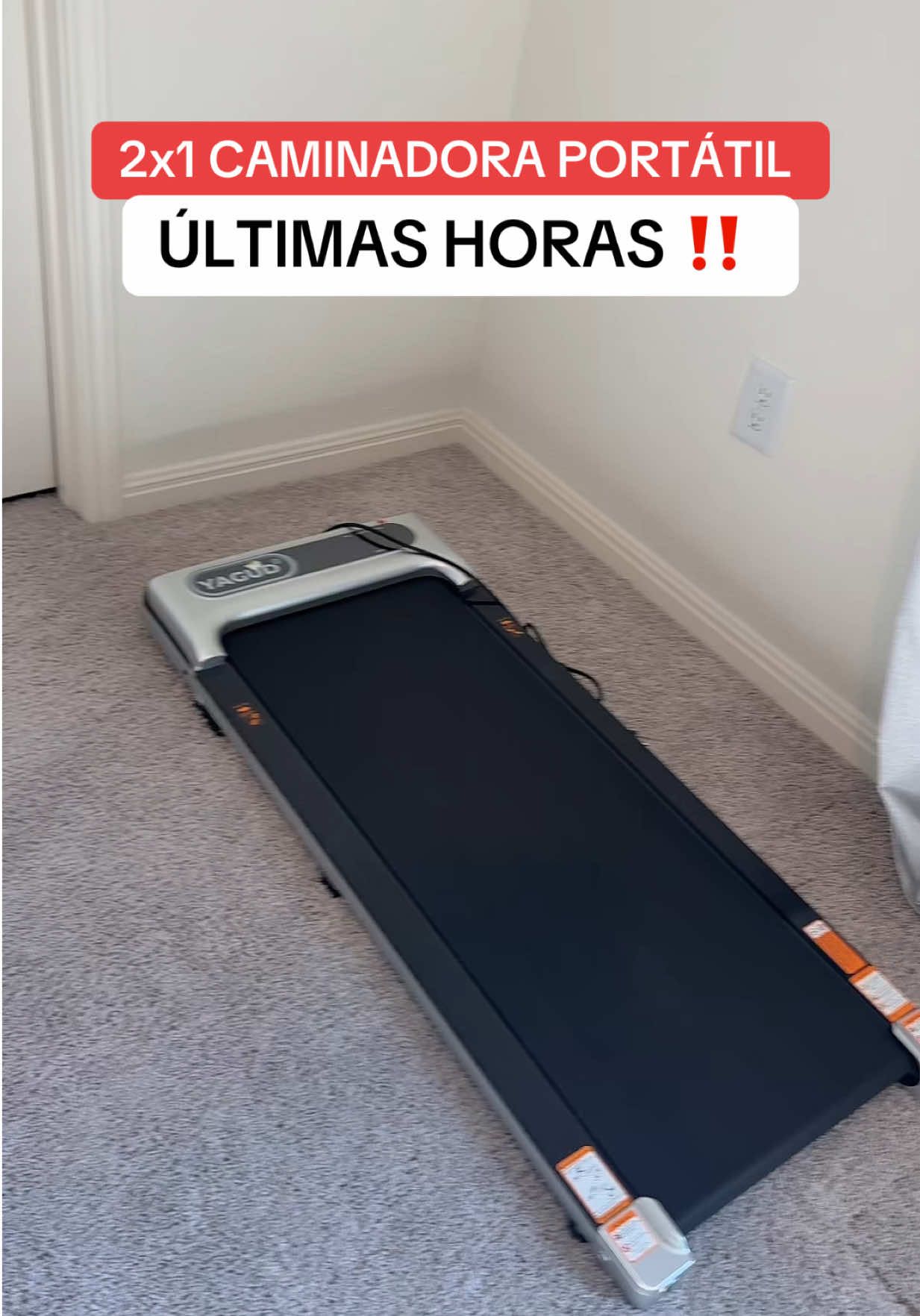 Caminadora Portátil #caminadora #caminadoraportatil  #tiktokmademebuyit #tiktokshopblackfriday #tiktokshopcreatorpicks 