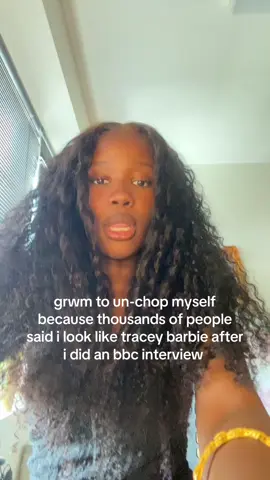 @bbcnews y’all could’ve at least told me to re-apply my lip liner before that interview  #traceybarbie #fyp #bbc #genuinelyconfused #chopped 