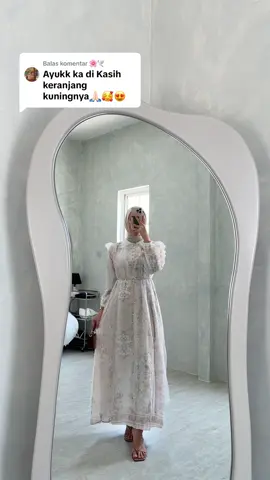 Membalas @🌸🕊️ Dress untuk Lamaran  #promomakangajian #fatunhijabs #fyp #gamiskekinian #gamislebaran #bajukondangan #gamislebaran2026 #gamiskondangan #dresslamaran 