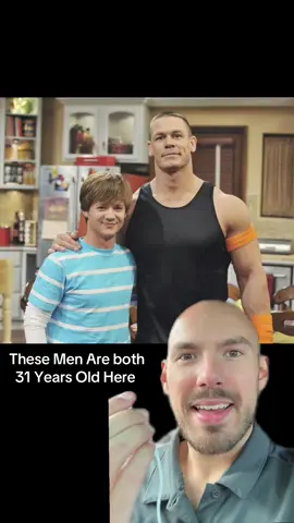 John Cena and Jason Earles (Jackson from Hannah Montana)are the same exact age.#johncena #hannahmontana #funny 