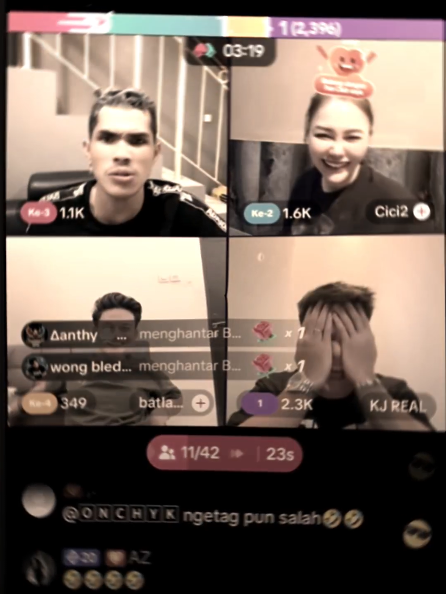 obrolan santai para host 😁 btw Butuh duit banget ni 🤣🤣  @KJ REAL @ci_finka @panglima_lukluk3 @batlanss  #kjteam #kesatuanjilats #kjreal #ketuajilats #xyzbcafypシ 