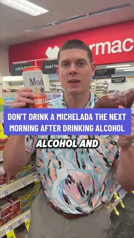 DON’T drink a michelada the next morning after drinking alcohol to feel better! #Cheers #alcohol #michelada #DHM #Restore 
