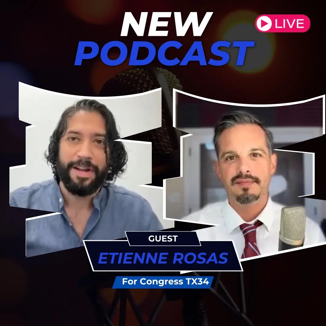 The reason these podcasts are important is because they give our community a clear and unfiltered look at the people who want to represent us. 🎙️@etiennerosas  Our newest episode is now streaming on all major podcast channels! In this conversation, we talked about the challenges facing the Rio Grande Valley — from daily struggles families face, to bigger issues like infrastructure, growth, and leadership. We also asked what true representation looks like in our area, and how candidates plan to deliver it. These conversations matter because they help you know exactly who is asking for your vote. An informed community makes stronger decisions. 👉 Listen now, share with your friends and neighbors, and let’s keep building a more engaged RGV together.