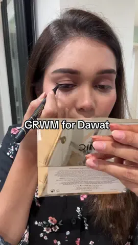 GRWM for Dawat || Saree- @আঁচল-Achol USA 🇺🇸  Jewellery-  @alnakhelna  📌 Eyecream- @Kiehlsuki  📌 Primer- @MaybellineUK  📌 @Charlotte Tilbury Hollywood Flawless filter 📌 @L'Oréal Paris UK infallible fresh wear foundation  📌 @Kosas cloud set baked setting and smoothing powder  📌 @Iconic London get cheeky face powder palette  📌 @lorealparis eyeliner 📌 @maybelline bubble mascara  📌 @nyxcosmetics_uk matte lip balm 📌 @MUA Cosmetics lip liner 📌 @lorealparis hair serum  #nesathkhusbu #londonblogger #grwm #summermakeuplook #makeuptutorial   
