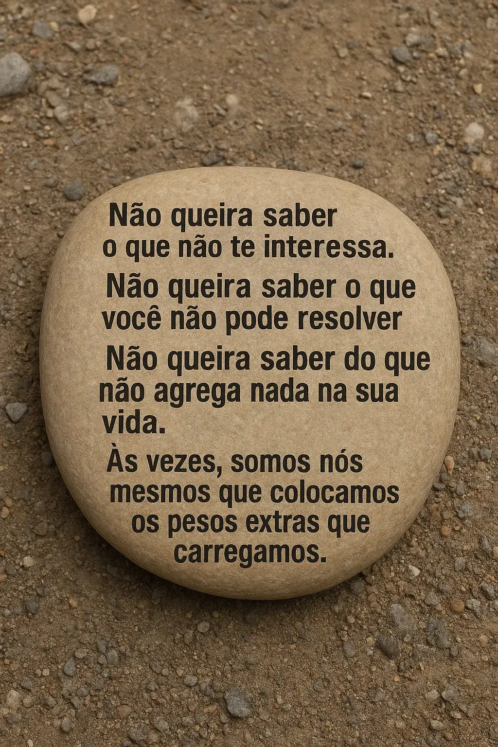 às vezes tomamos para nós algo que não nos compete. seja por bondade, empatia, etc e infelizmente às vezes somos os que mais se saem prejudicados. #refletir #estoicismo #viver 
