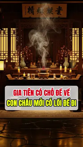 Gia tiên có chỗ để về thì con cháu mới có lối để đi #phongthuy #phongthuytamlinh #tuvi #tuvi12congiap #tuvisomenh  @Tam Nương Phong Thuỷ  @Tam Nương Phong Thuỷ  @Tam Nương Phong Thuỷ 
