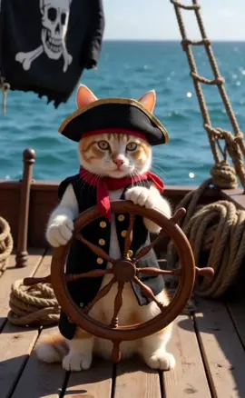 Who says there are no pirate cats?