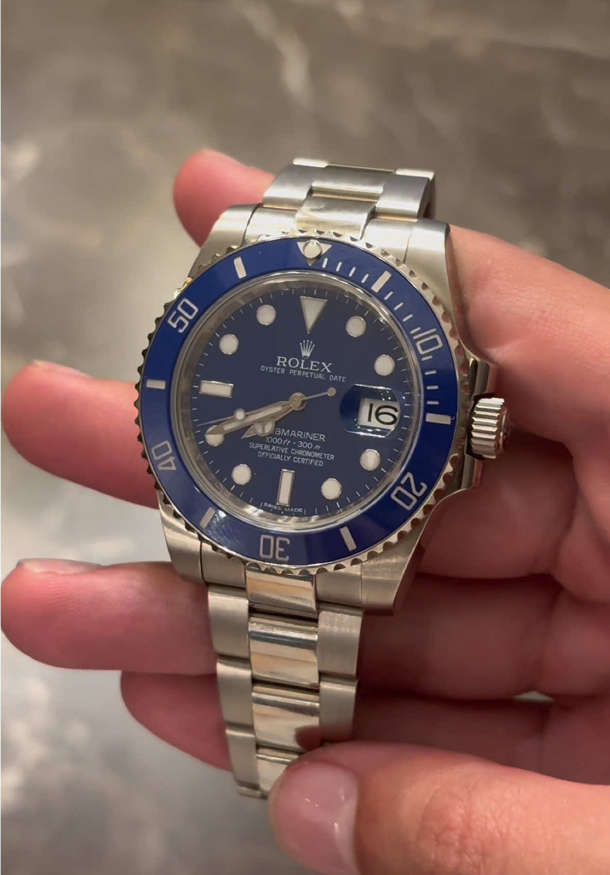 Rolex Blue Submariner ‘Smurf’. 💙 Join the ATP Family for the ABSOLUTE best timepieces & prices. Dm us for any inquiries. 📲 #rolex #watch #⌚️ #watchthis 