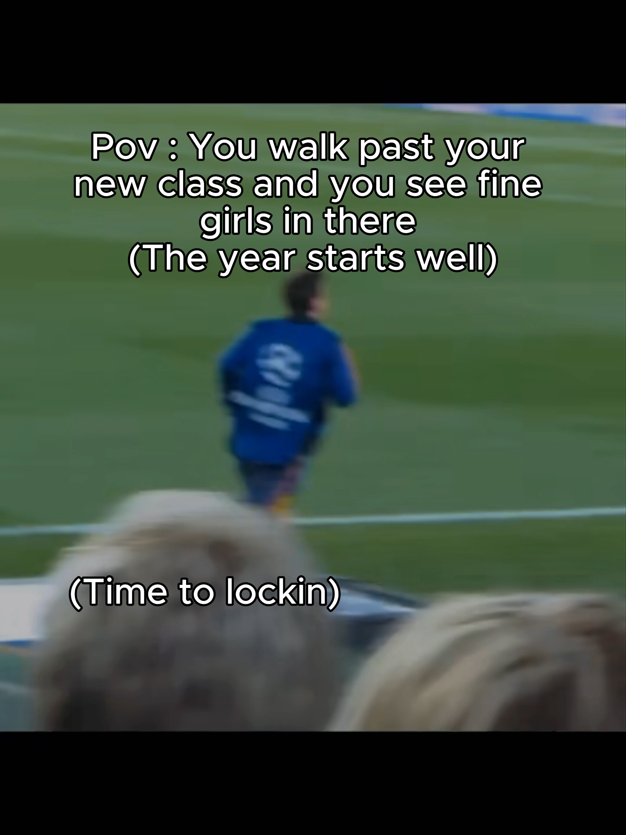 Time to perform... #fyp #chosenone #footballtiktok #relatable #school #class