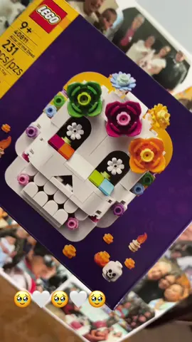 I can’t wait to decorate 🥹🤍 #lego #diademuertos #dayofthedead #fyp #coco 