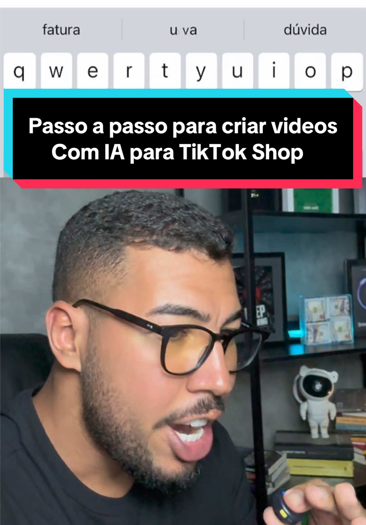 Passo a passo para criar vídeos com IA para o TikTok shop!  #inteligenciaartificial #tiktokshop #googleveo3 
