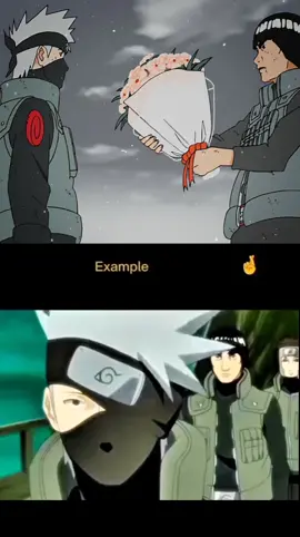 The best example of friendship 🥰#animedekho #animeworld #naruto #kakashi #gaye 