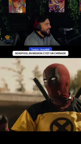 DEADPOOL EN MISSION AVEC COLOSSUS 🔴⚫️ Rediff complète sur mon Patreon (bio)  #Deadpool #Marvel #Filmtok #React #POURTOI 