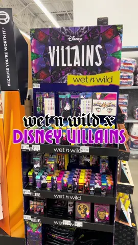 Obsessedddd @wetnwildbeauty x @Disney Villains 😍 #wetnwild #wetnwildmakeup #walmartfinds #wetnwildxdisney #disneyvillains  