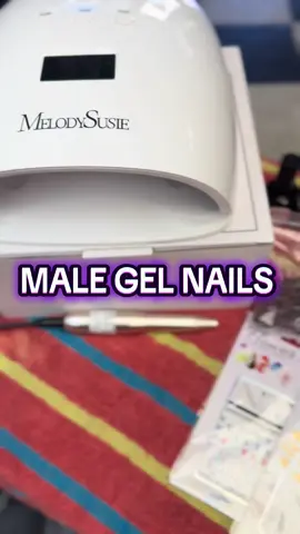 Male gel braider NAILS 💅  • • -Yes these are my real nails - Health & Strong @melodysusienails  @melodysusie_official  @BeetlesGelPolish  • • #nails #gelnails #fyp #malenails #viral              