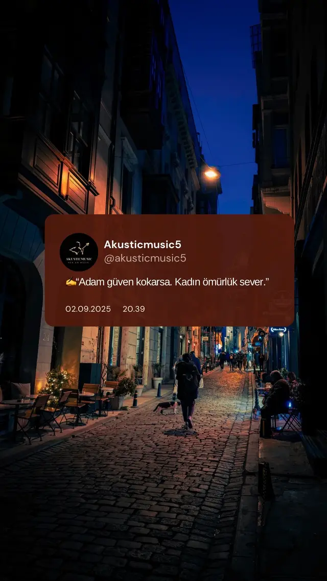 ✍️“Adam güven kokarsa. Kadın ömürlük sever.” 02.09.2025     20.39 #akusticmusic5 #keşfetedüş #keşfetedüşürbeni #müziksayfası #seviyoruzsizleri🌸 