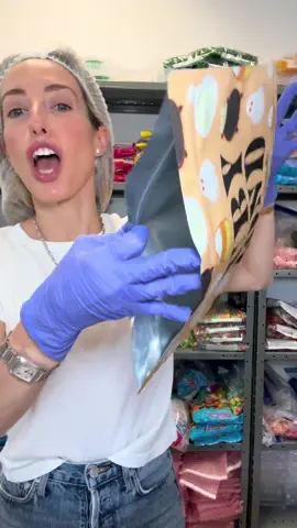 Have you ever seen a bag of candy this big!? 🍬🍭 #rubybond #candy #halloweencandy #asmr 