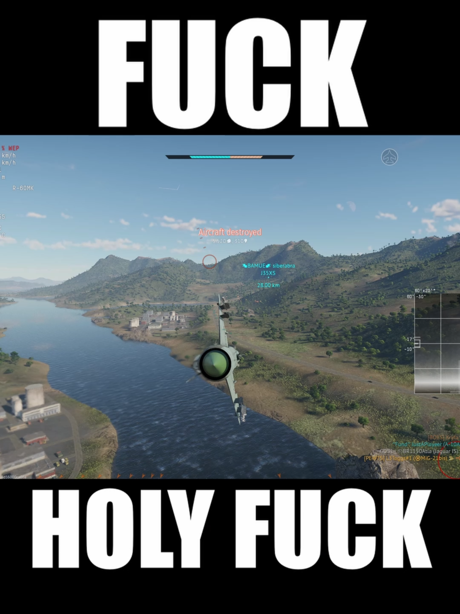 FAHHHH #ballsackbrothers #edit #fyp #humpday #tiktock #instagramgrowth #support_me #game #gaming #viral #warthunder #mig #fishbed #warthunderaviation #warthundervideo #warthundermemes #meme #memes