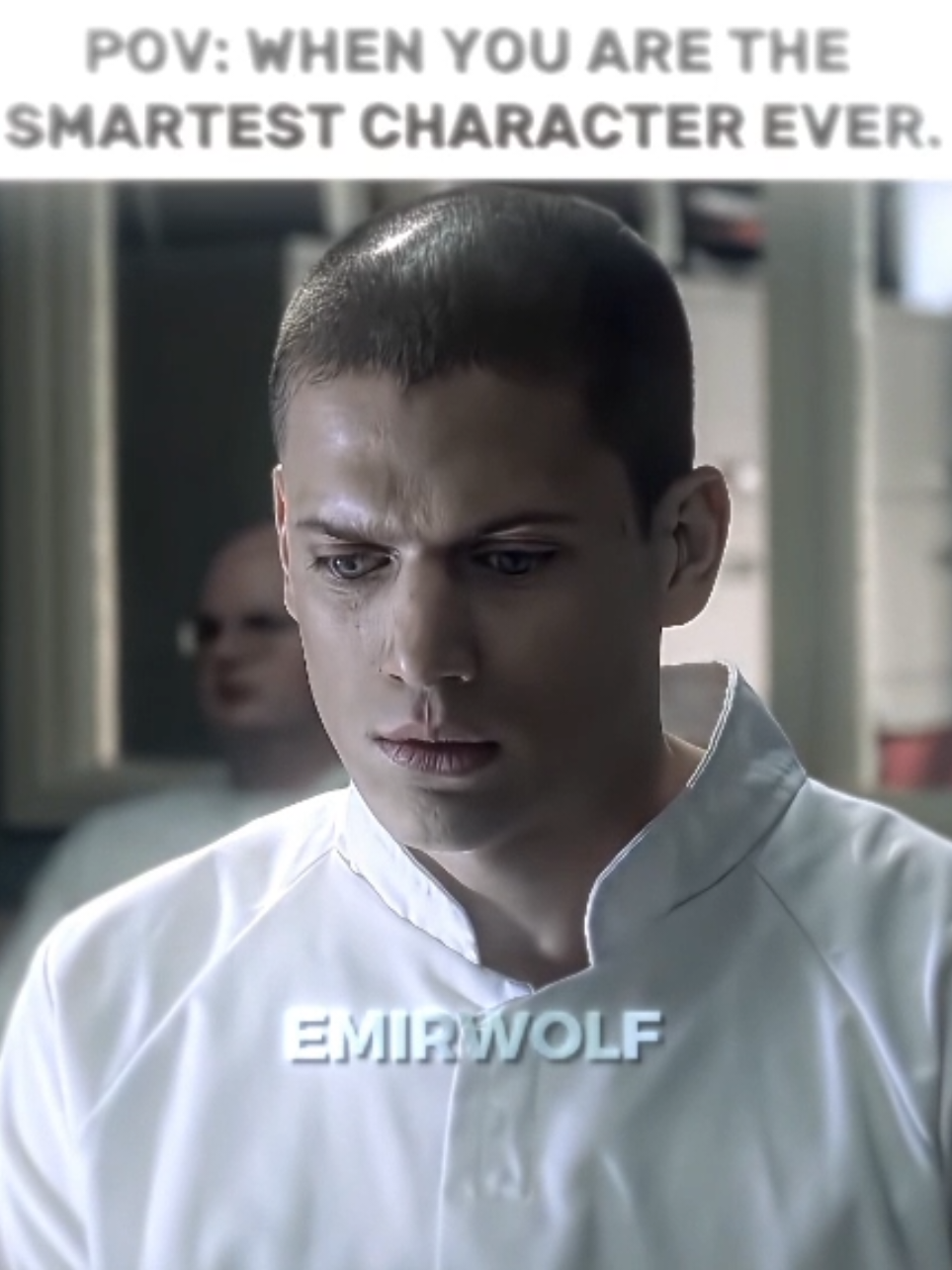 Smartest ever. michael scofield. prison break. #fyp #prisonbreak #tvshow #edit #michaelscofield 
