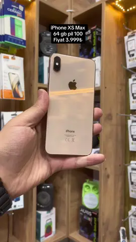 iPhone XS Max  64 gb pil 100 3.999₺