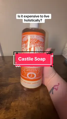 One bottle, so many uses 🌿 From body wash to floor cleaner, Castile soap has replaced half the products in my house. Simple ingredients, budget-friendly, and totally holistic living approved. Less clutter, more peace ✨ #castilesoap #holisticliving #naturalhome #crunchymomlife #tiktokshopcreatorpicks 