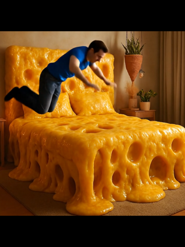 Cheese bed #Tiktok #viral #video #reel #reel 