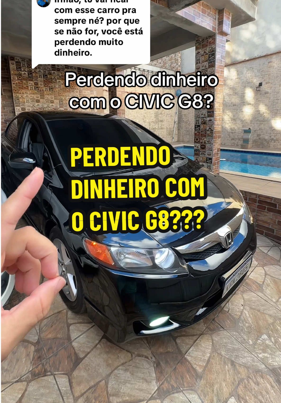Respondendo a @Bruno Diniz #civicg8 #hondacivic #newcivic #carros #carro #fyp 