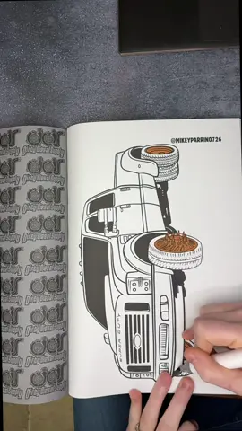 Come color in @Mikey Parrino truck with me in our version 10 truck coloring book • • • #dirtydieselsupply #ford #trucktok #64 #dually 