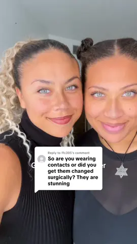 Replying to @ffc305 our mom prayed Psalm 37:4 and asked God to give us green eyes even though our parents and grandparents have brown eyes and there’s a 1% chance that would ever happen. Don’t limit God!