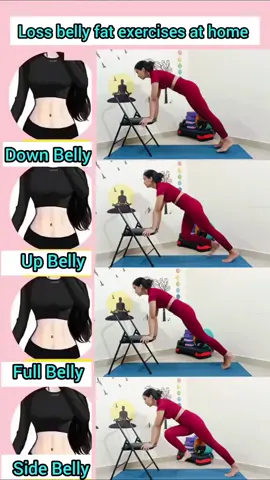 Exercise to loss belly fat at home 🏡 | #bellyfat #bellyfatloss #yogagirl #yoga 