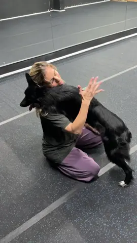 Saying goodbye with Rhythm 🖤#foryou #roniandrhythm #dogsoftiktok 