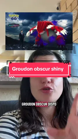 Tu vas chasser le Groudon Obscur shiny dans Pokémon go ? #groudon #groudonshiny #raidpokemongo #raidobscur #chassepokemonshiny 