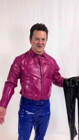 What are the differences between PVC and latex? PVC has less stretch so it gives a tighter feeling like a tight pair of jeans. PVC can be shiny without polish. PVC is a great alternative for people who are allergic to latex but want that look and feel. Our PVC is solid with no nasty fabric backing. Only smooth PVC against your skin! #pvcfashion #latexfashion #pvcclothing #latexclothing