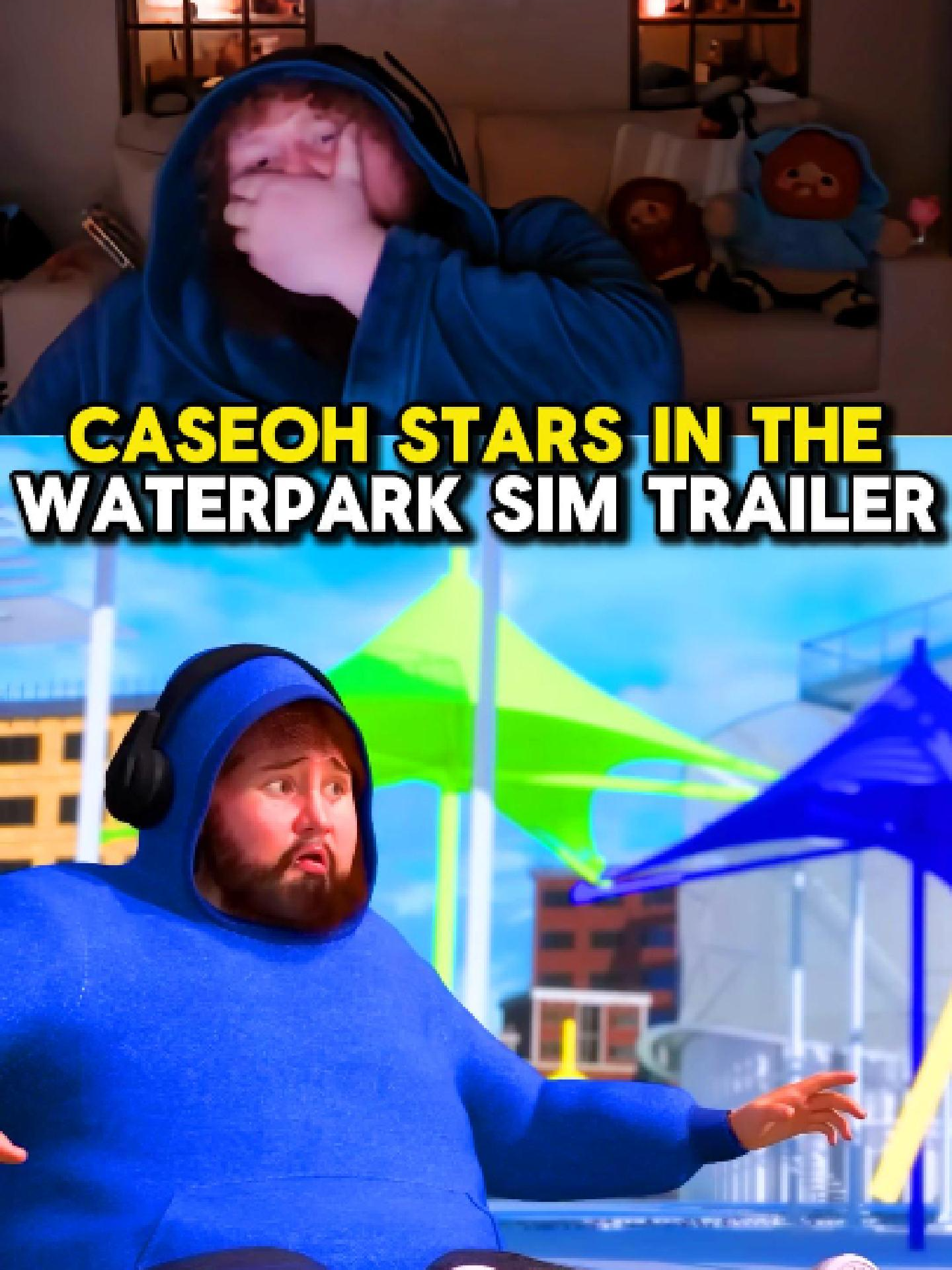 Caseoh stars in the new Waterpark Simulator trailer. #caseoh #waterparksimulator #caseohgames #funny #caseohfunnymoments #caseohfunnyclips #gooblagoon