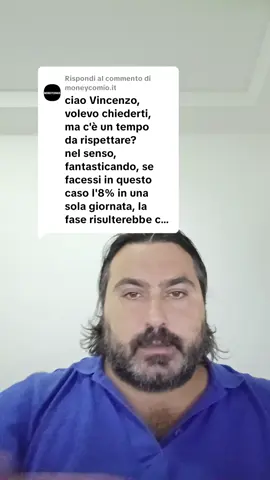 Risposta a @moneycomio.it  #proptrading #capitalepropfirm #propfirm #proptrader #vincenzobasileproptrader 
